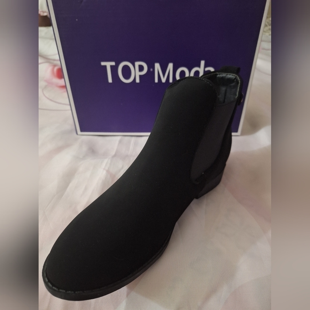 Top Moda LA-5 Ankle Boots - Picture 2 of 4